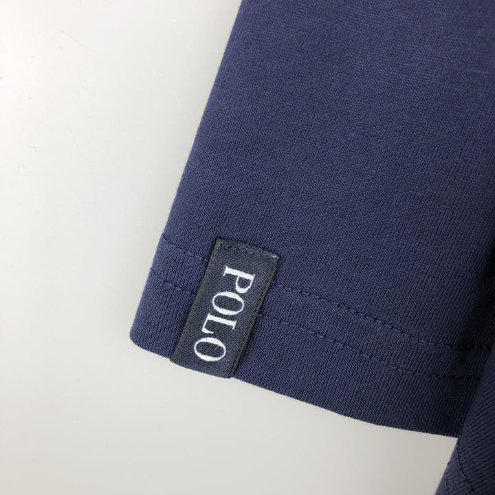 Ralph Lauren POLO GOLF Short Sleeve Polo Shirt Men's M unclear navy blue type Vintage Second Hand
