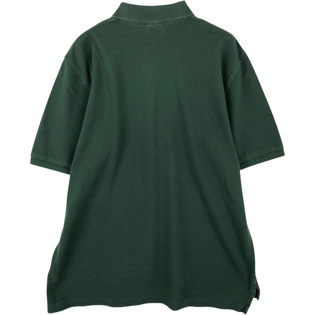 Brooks Brothers 346 Short-Sleeve Polo Shirt, Men's Size XL (approx.) cotton green type Vintage Second Hand