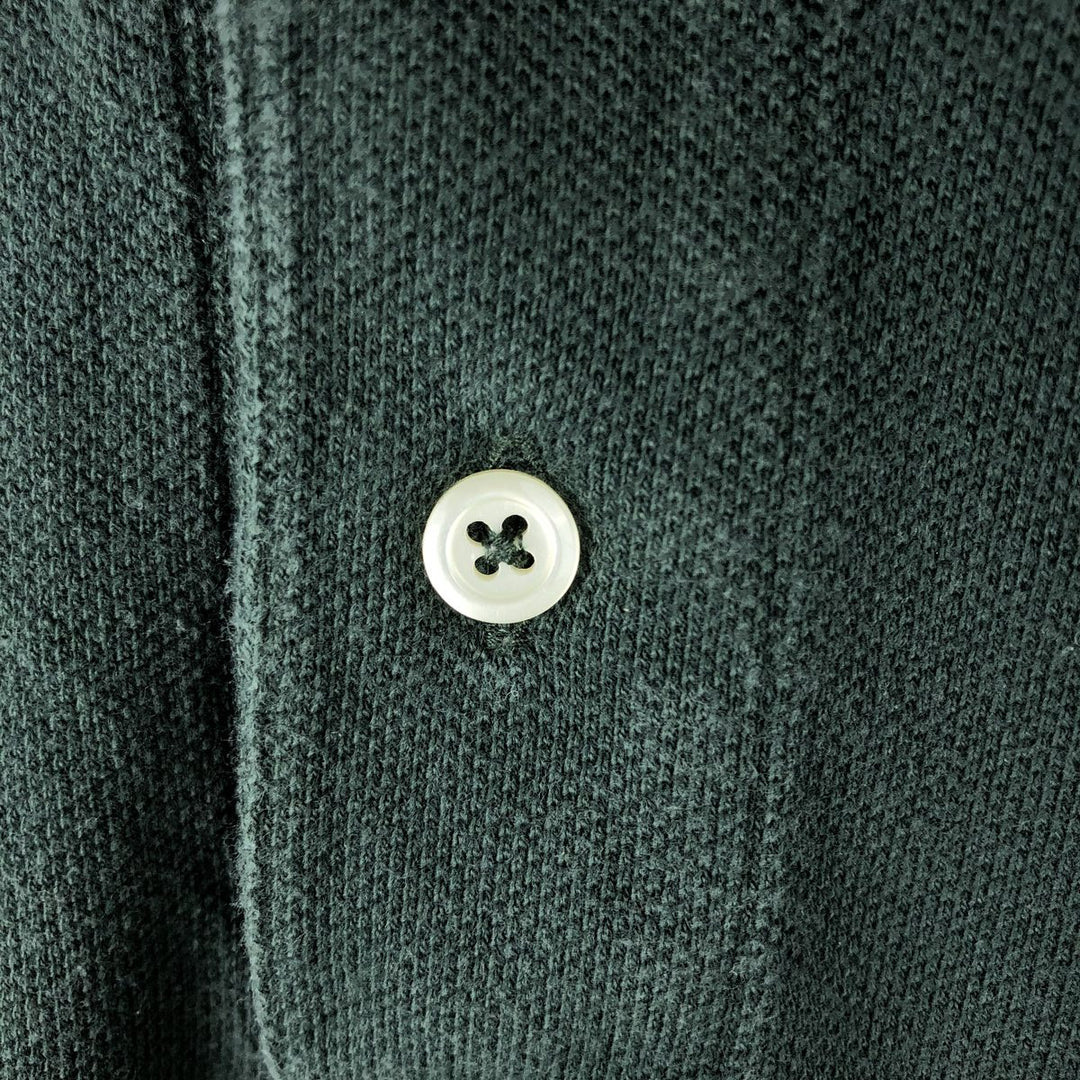 Ralph Lauren POLO by Ralph Lauren short sleeve polo shirt, men's size M cotton green type Vintage Second Hand