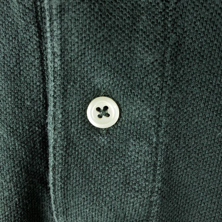 Ralph Lauren POLO by Ralph Lauren short sleeve polo shirt, men's size M cotton green type Vintage Second Hand