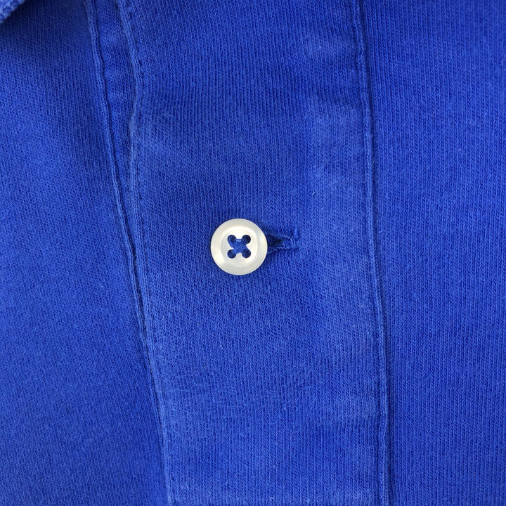 Ralph Lauren POLO by Ralph Lauren short sleeve polo shirt, men's size M cotton blue type Vintage Second Hand