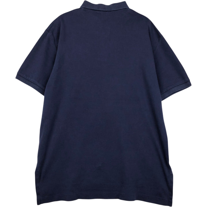 Ralph Lauren POLO by Ralph Lauren short sleeve polo shirt, men's size L cotton navy blue type Vintage Second Hand