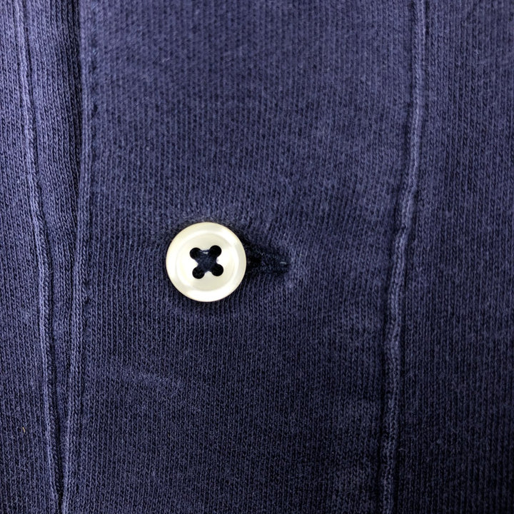 Ralph Lauren POLO by Ralph Lauren short sleeve polo shirt, men's size L cotton navy blue type Vintage Second Hand