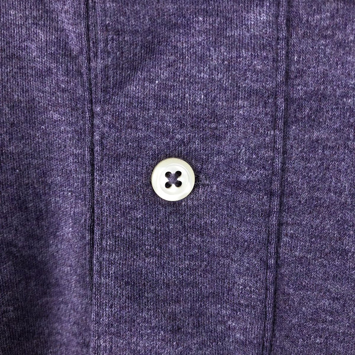 Ralph Lauren POLO by Ralph Lauren short sleeve polo shirt, men's size L cotton purple type Vintage Second Hand