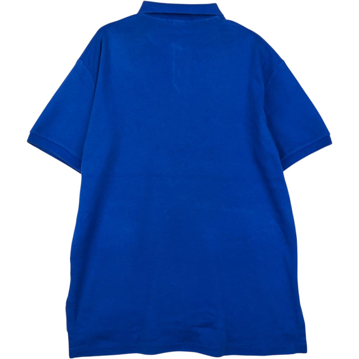 Ralph Lauren POLO by Ralph Lauren short sleeve polo shirt, men's size M cotton blue type Vintage Second Hand