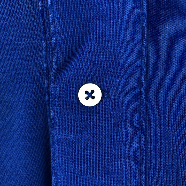 Ralph Lauren POLO by Ralph Lauren short sleeve polo shirt, men's size M cotton blue type Vintage Second Hand