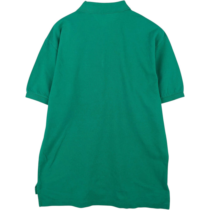 1990'S Lacoste Short-Sleeve Polo Shirt, Men's Size L (approx.), Vintage cotton green type Vintage Second Hand