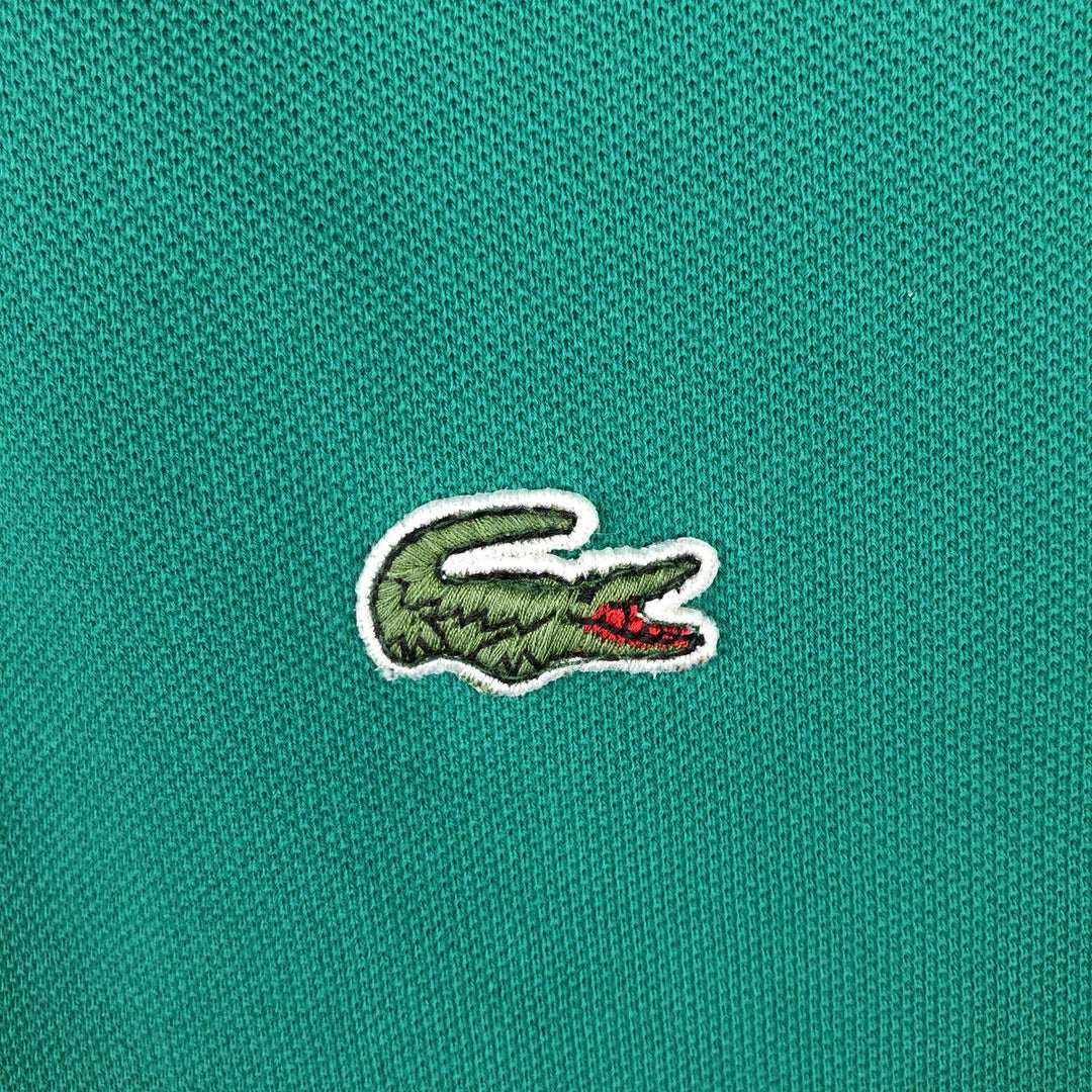 1990'S Lacoste Short-Sleeve Polo Shirt, Men's Size L (approx.), Vintage cotton green type Vintage Second Hand