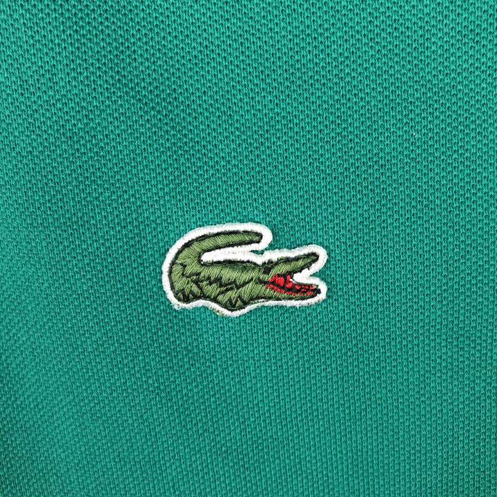 1990'S Lacoste Short-Sleeve Polo Shirt, Men's Size L (approx.), Vintage cotton green type Vintage Second Hand