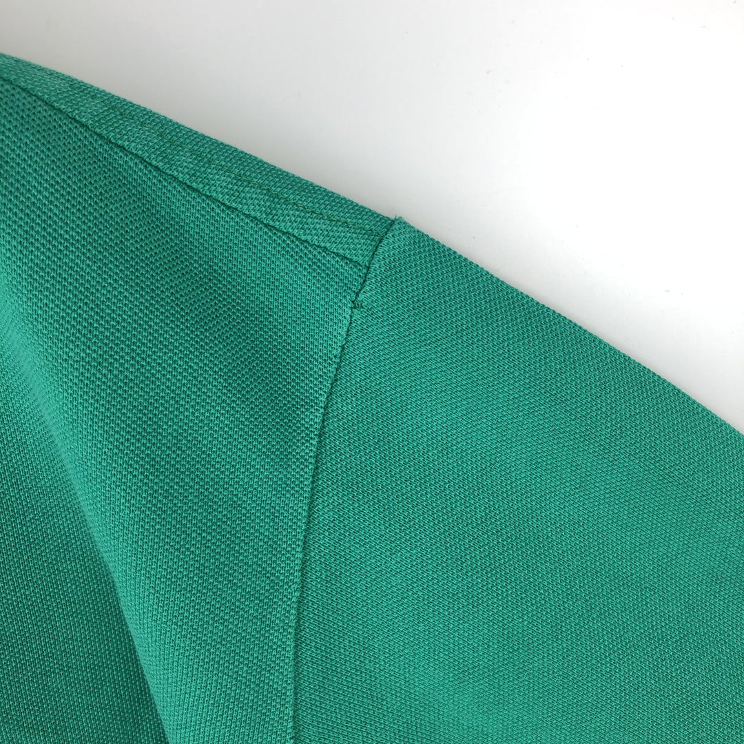 1990'S Lacoste Short-Sleeve Polo Shirt, Men's Size L (approx.), Vintage cotton green type Vintage Second Hand