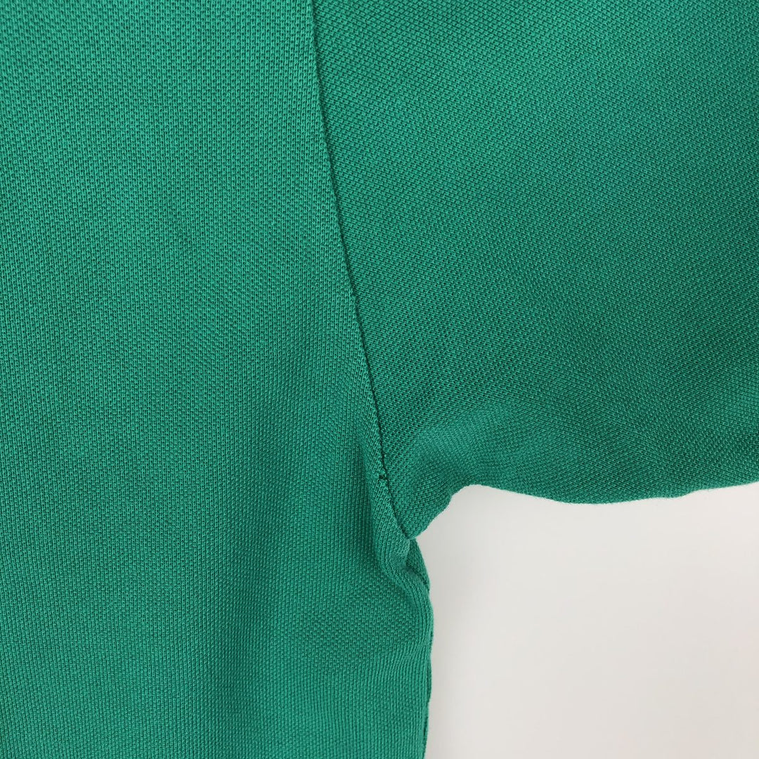 1990'S Lacoste Short-Sleeve Polo Shirt, Men's Size L (approx.), Vintage cotton green type Vintage Second Hand