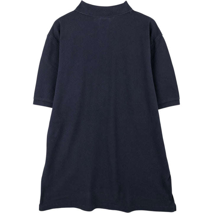 Brooks Brothers 1818 Short-Sleeve Polo Shirt, Men's Size XL (approx.) cotton navy blue type Vintage Second Hand
