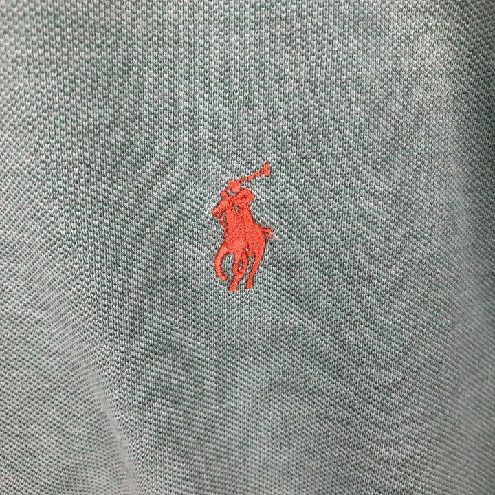 Ralph Lauren POLO by Ralph Lauren short sleeve polo shirt, men's XL size cotton green type Vintage Second Hand