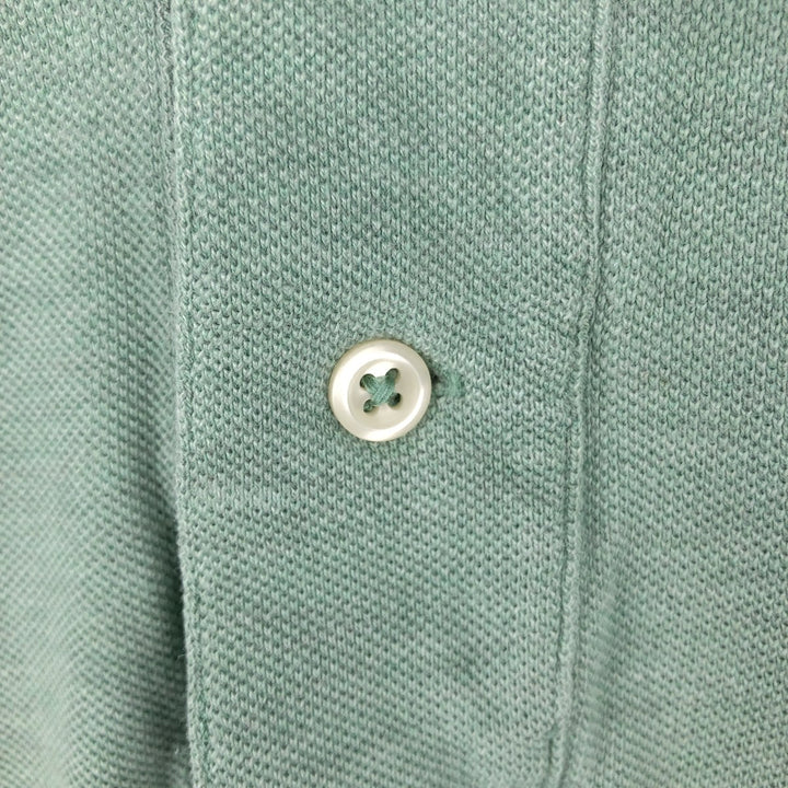 Ralph Lauren POLO by Ralph Lauren short sleeve polo shirt, men's XL size cotton green type Vintage Second Hand