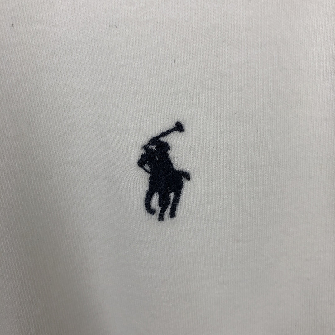 Ralph Lauren POLO by Ralph Lauren short sleeve polo shirt, men's size L cotton white type Vintage Second Hand