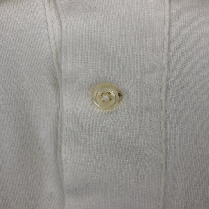 Ralph Lauren POLO by Ralph Lauren short sleeve polo shirt, men's size L cotton white type Vintage Second Hand