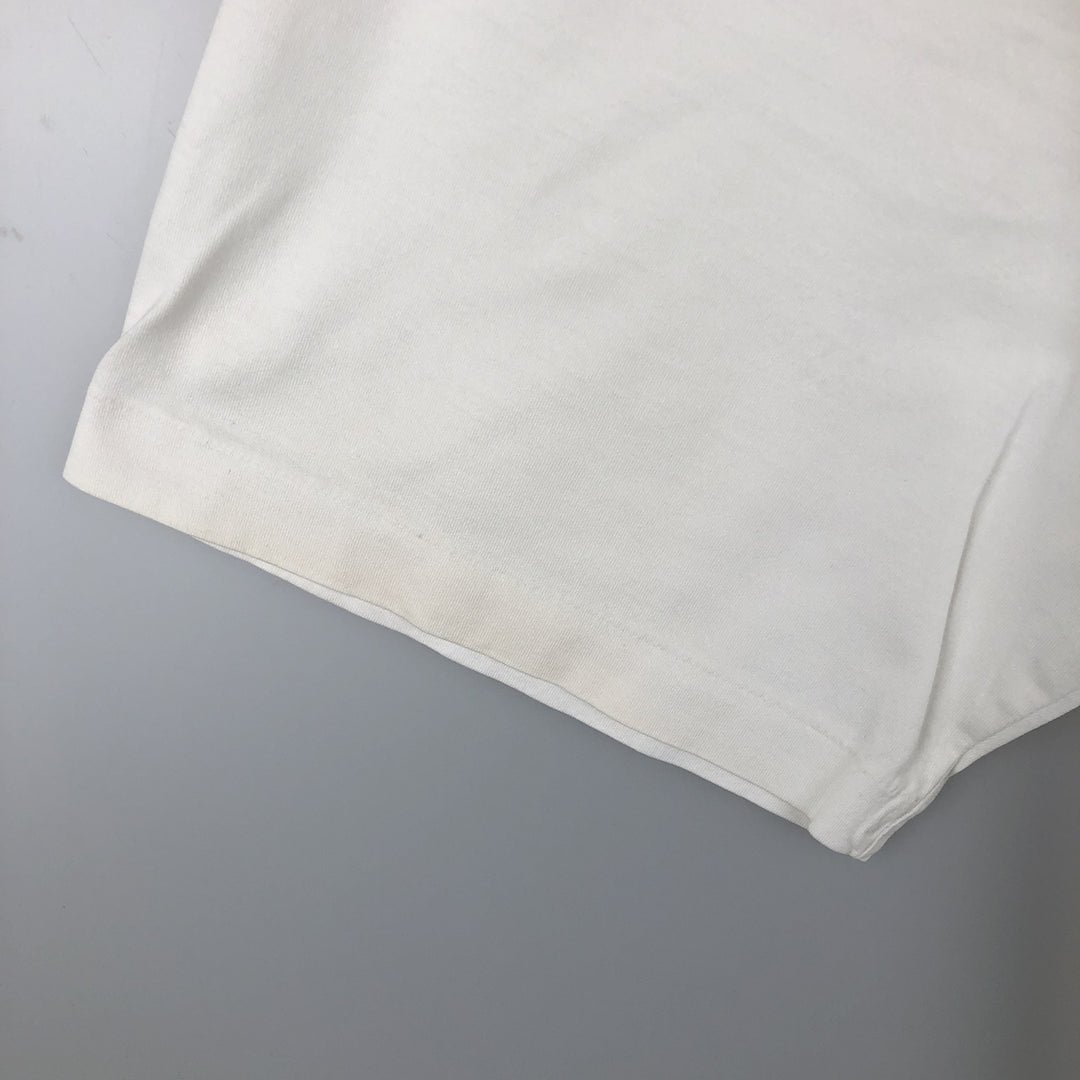 Ralph Lauren POLO GOLF Polo Golf short sleeve polo shirt for men size L Pima Cotton white type Vintage Second Hand
