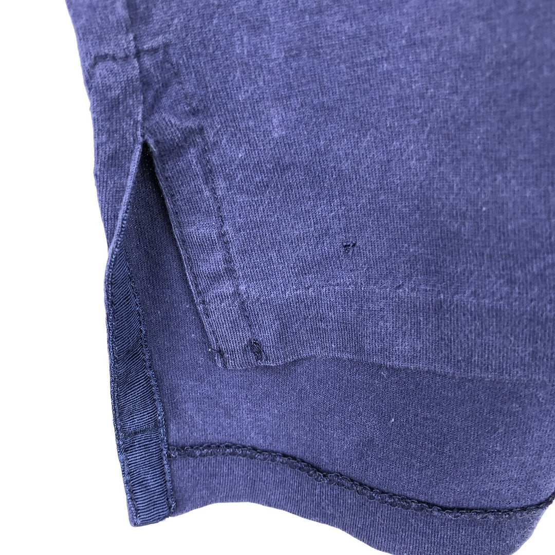Ralph Lauren POLO by Ralph Lauren short sleeve polo shirt, men's size L cotton navy blue type Vintage Second Hand