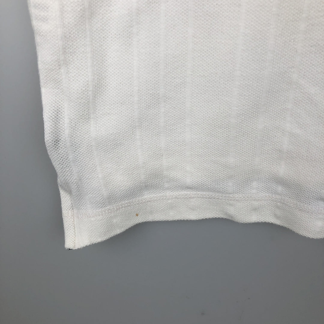 90'S Adidas Golf Short-Sleeve Polo Shirt, Men's XXL (approx.), Vintage cotton white type Vintage Second Hand