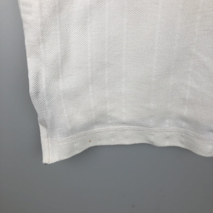 90'S Adidas Golf Short-Sleeve Polo Shirt, Men's XXL (approx.), Vintage cotton white type Vintage Second Hand