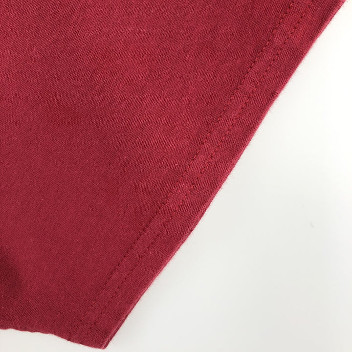 Harley-Davidson Motorcycle Bike T-shirt, Men's XL size unclear burgundy type Vintage Second Hand