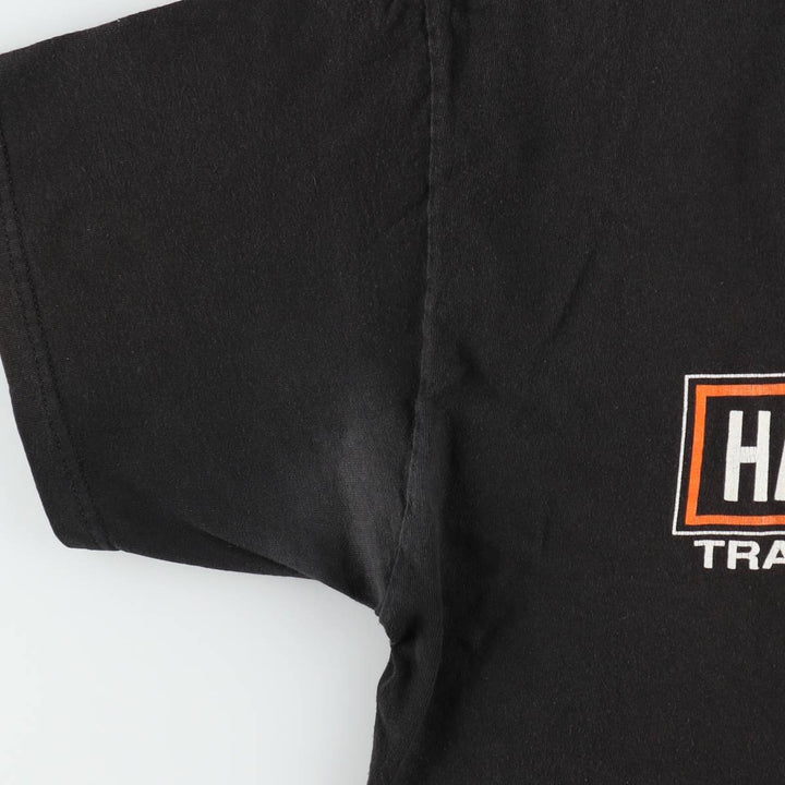 Harley-Davidson Motorcycle Bike T-shirt, Men's Size L cotton black type Vintage Second Hand