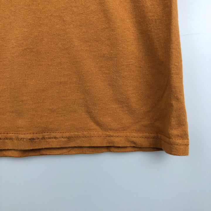 Harley-Davidson Motorcycle Bike T-shirt, Men's XL size cotton orange type Vintage Second Hand