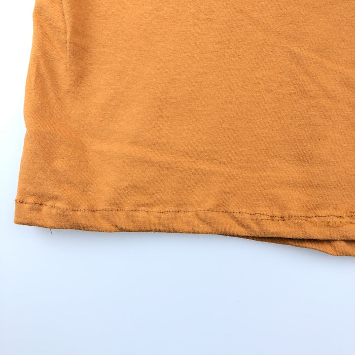 Harley-Davidson Motorcycle Bike T-shirt, Men's XL size cotton orange type Vintage Second Hand