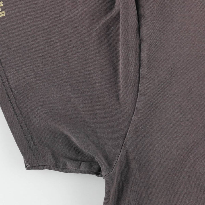 Harley-Davidson Eagle Pattern Motorcycle Bike T-shirt Men's XL cotton brown type Vintage Second Hand