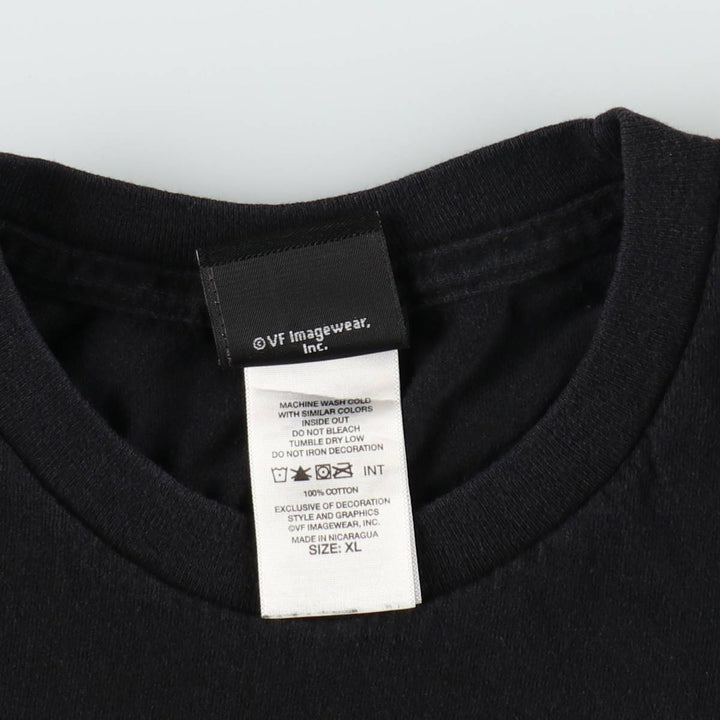 Harley-Davidson Motorcycle Bike T-shirt, Men's XL size cotton black type Vintage Second Hand