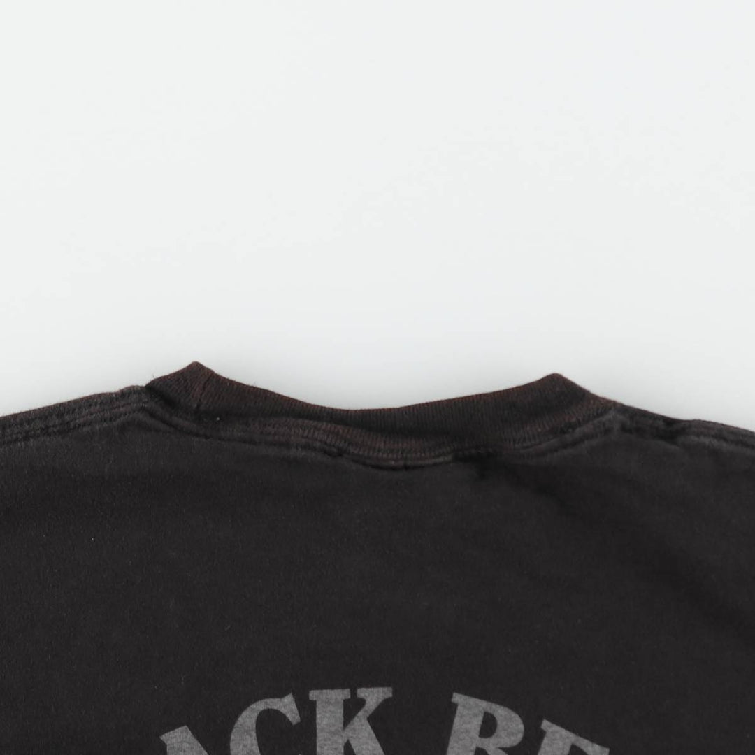 Harley-Davidson Skull Wing Motorcycle Bike T-Shirt, Men's Size S (approx.) cotton black type Vintage Second Hand