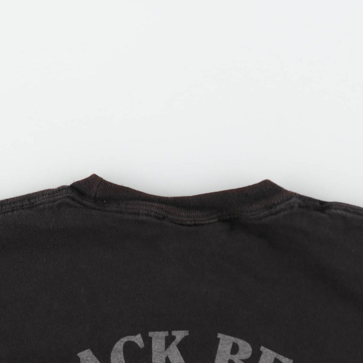 Harley-Davidson Skull Wing Motorcycle Bike T-Shirt, Men's Size S (approx.) cotton black type Vintage Second Hand