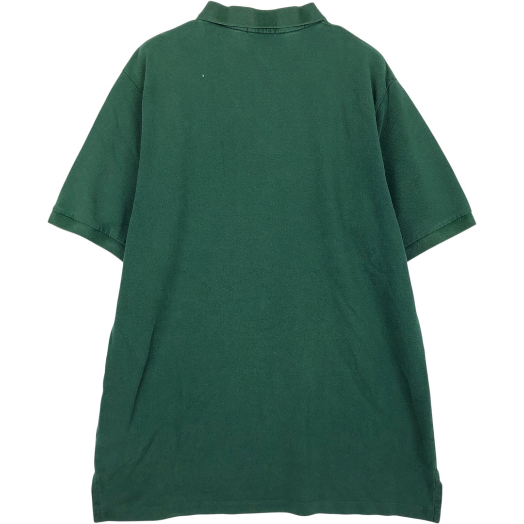 Ralph Lauren POLO RALPH LAUREN short sleeve polo shirt men's XL equivalent cotton green type Vintage Second Hand