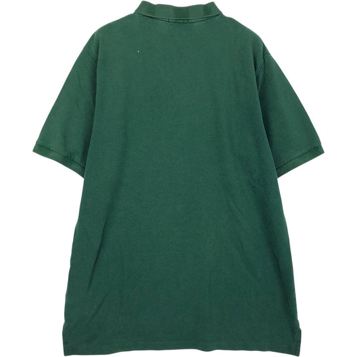 Ralph Lauren POLO RALPH LAUREN short sleeve polo shirt men's XL equivalent cotton green type Vintage Second Hand