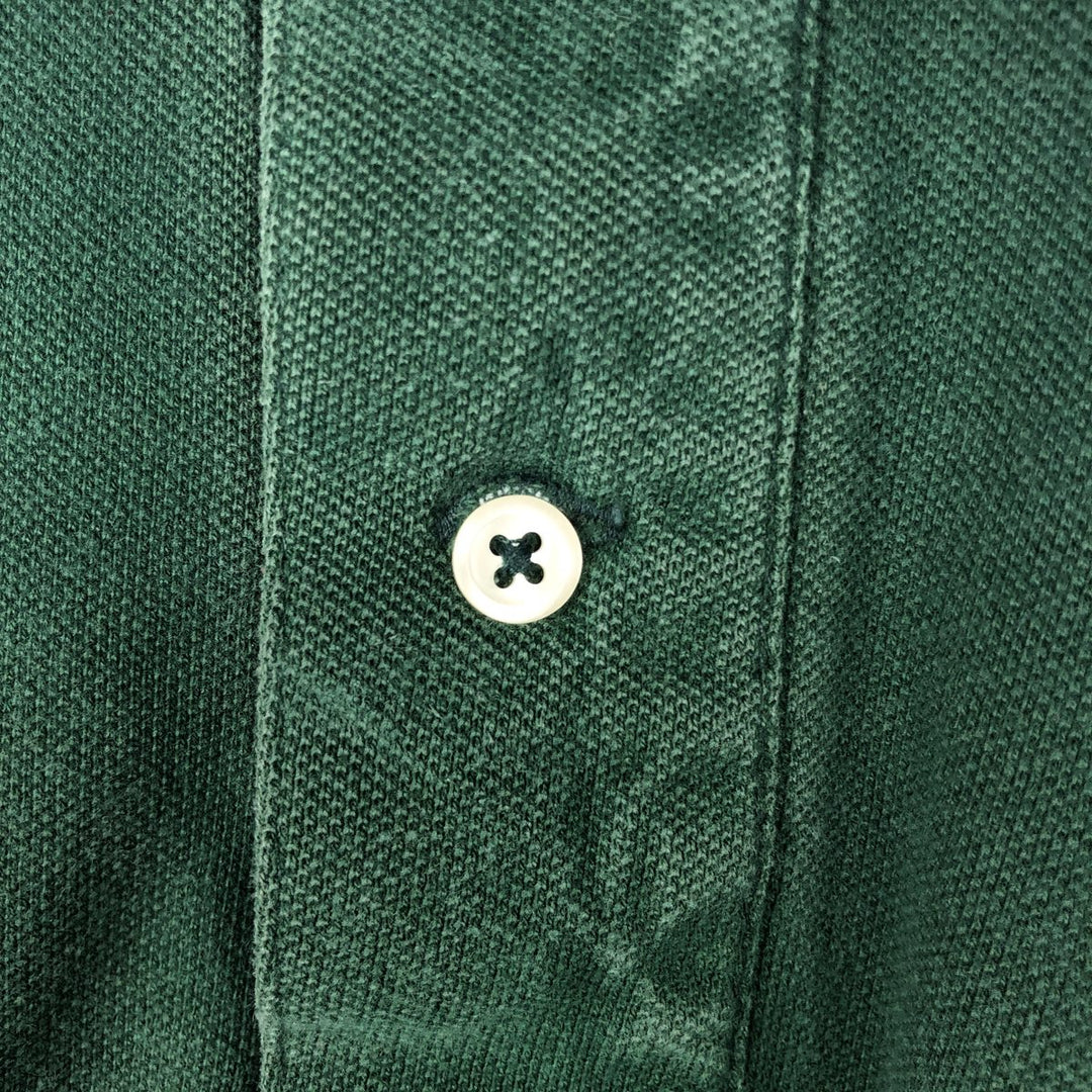 Ralph Lauren POLO RALPH LAUREN short sleeve polo shirt men's XL equivalent cotton green type Vintage Second Hand