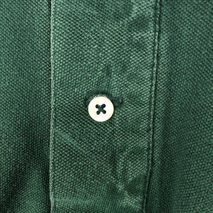 Ralph Lauren POLO RALPH LAUREN short sleeve polo shirt men's XL equivalent cotton green type Vintage Second Hand