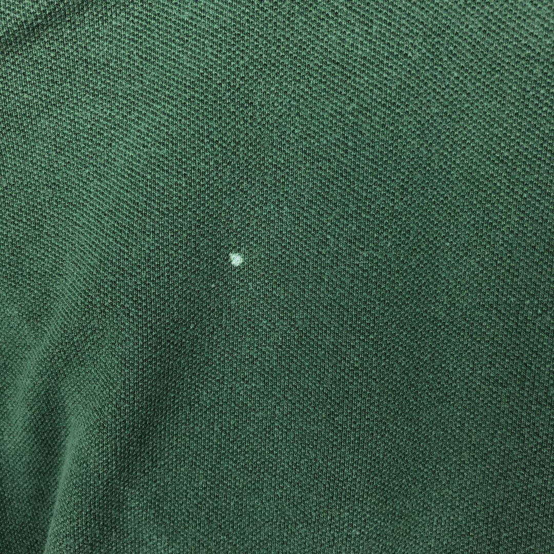 Ralph Lauren POLO RALPH LAUREN short sleeve polo shirt men's XL equivalent cotton green type Vintage Second Hand