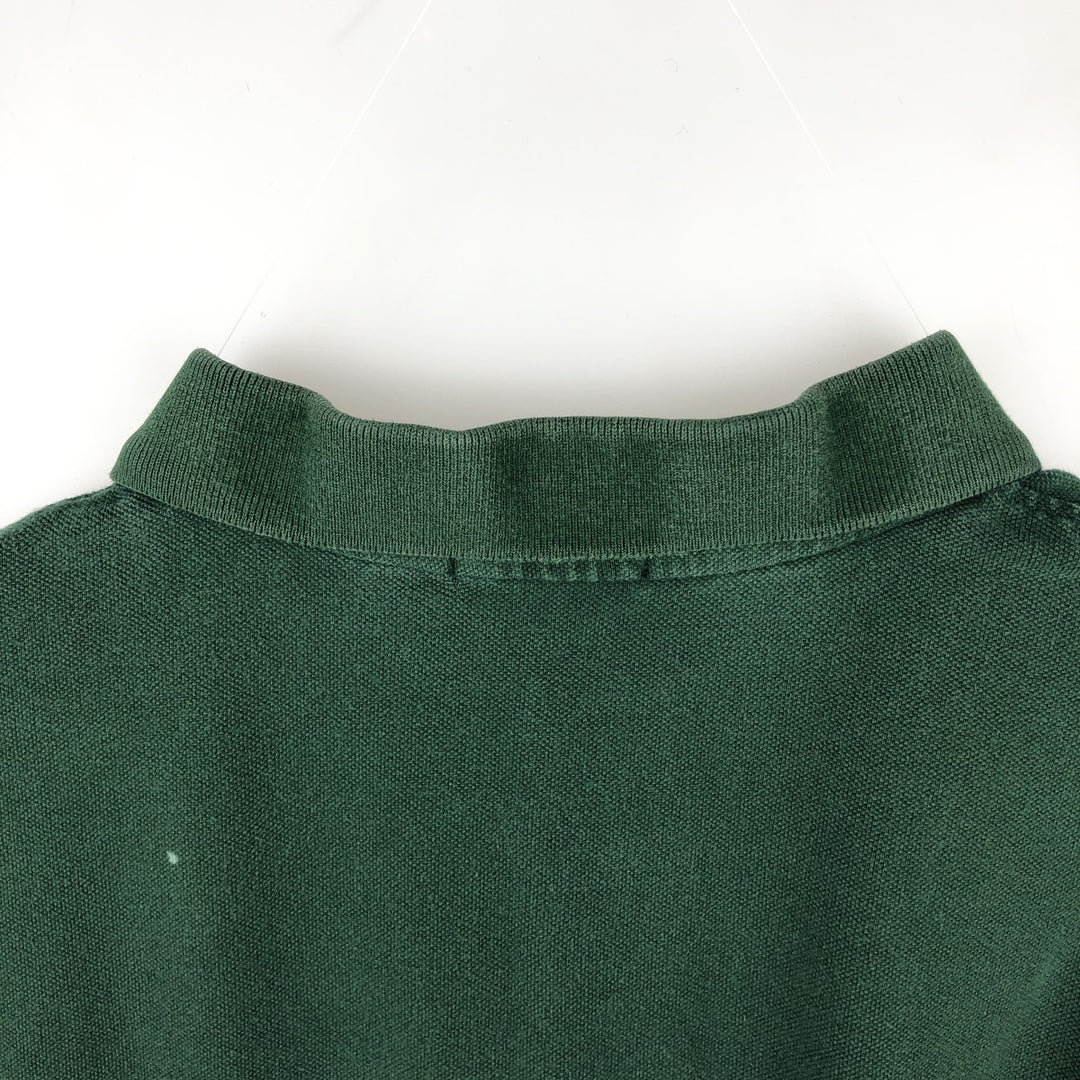 Ralph Lauren POLO RALPH LAUREN short sleeve polo shirt men's XL equivalent cotton green type Vintage Second Hand