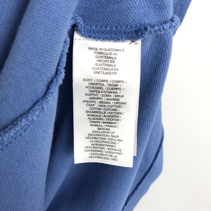 Ralph Lauren POLO RALPH LAUREN CUSTOM SLIM FIT short-sleeved polo shirt, men's size XXL cotton Blue type light blue Vintage Second Hand
