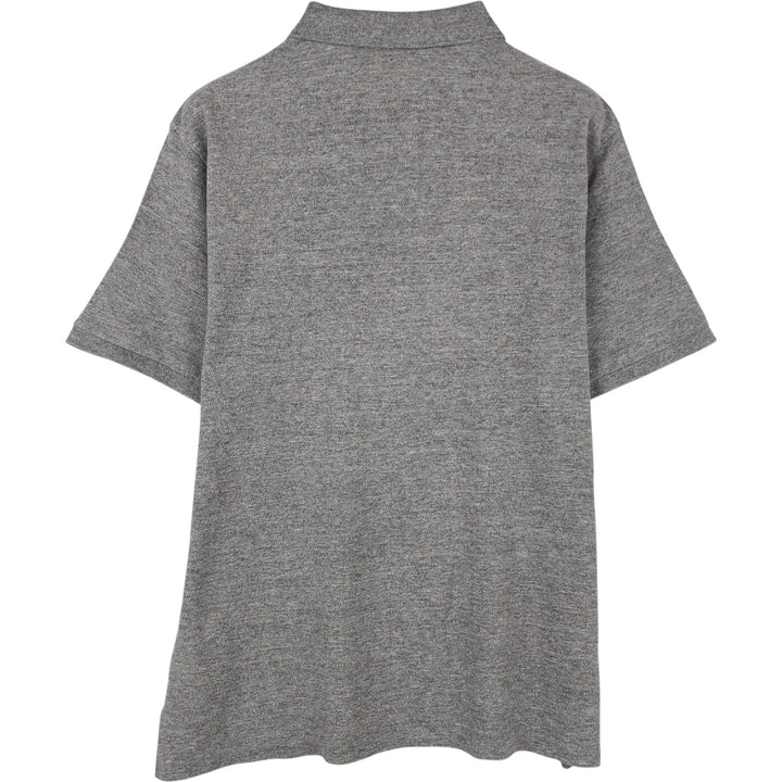 Ralph Lauren POLO RALPH LAUREN CLASSIC FIT short sleeve polo shirt for men size L cotton gray type Vintage Second Hand