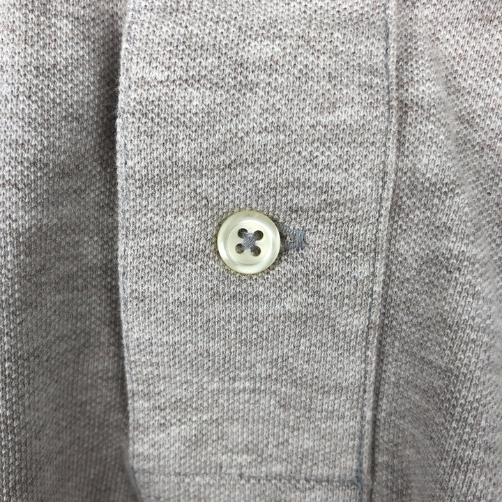 Ralph Lauren POLO RALPH LAUREN CLASSIC FIT short sleeve polo shirt men's XL equivalent cotton Beige type Vintage Second Hand