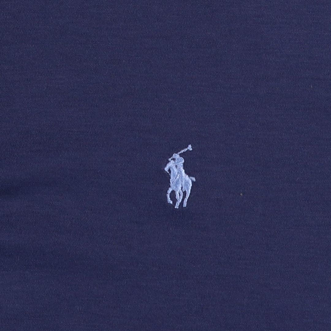 Ralph Lauren POLO RALPH LAUREN CLASSIC FIT short sleeve polo shirt men's XL equivalent cotton navy blue type Vintage Second Hand