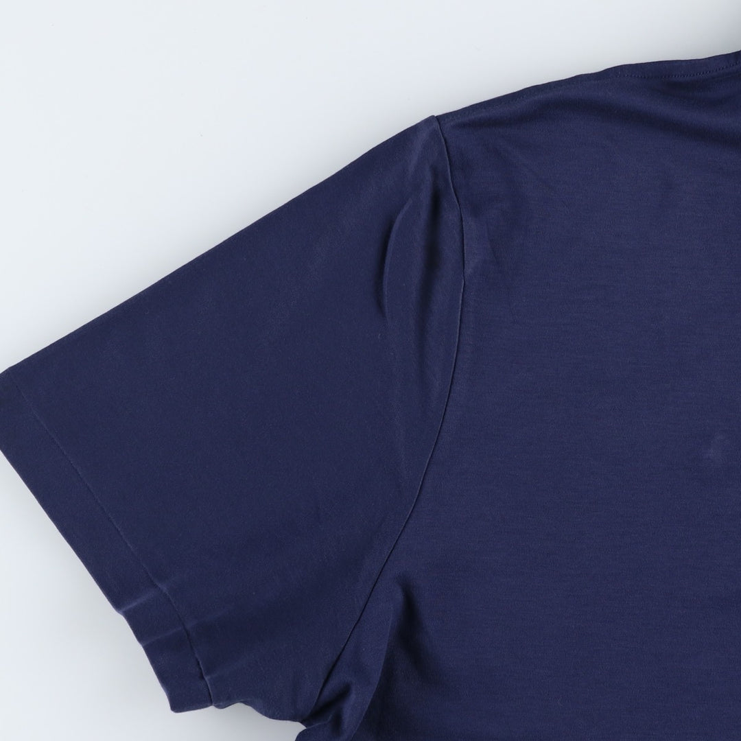 Ralph Lauren POLO RALPH LAUREN CLASSIC FIT short sleeve polo shirt men's XL equivalent cotton navy blue type Vintage Second Hand