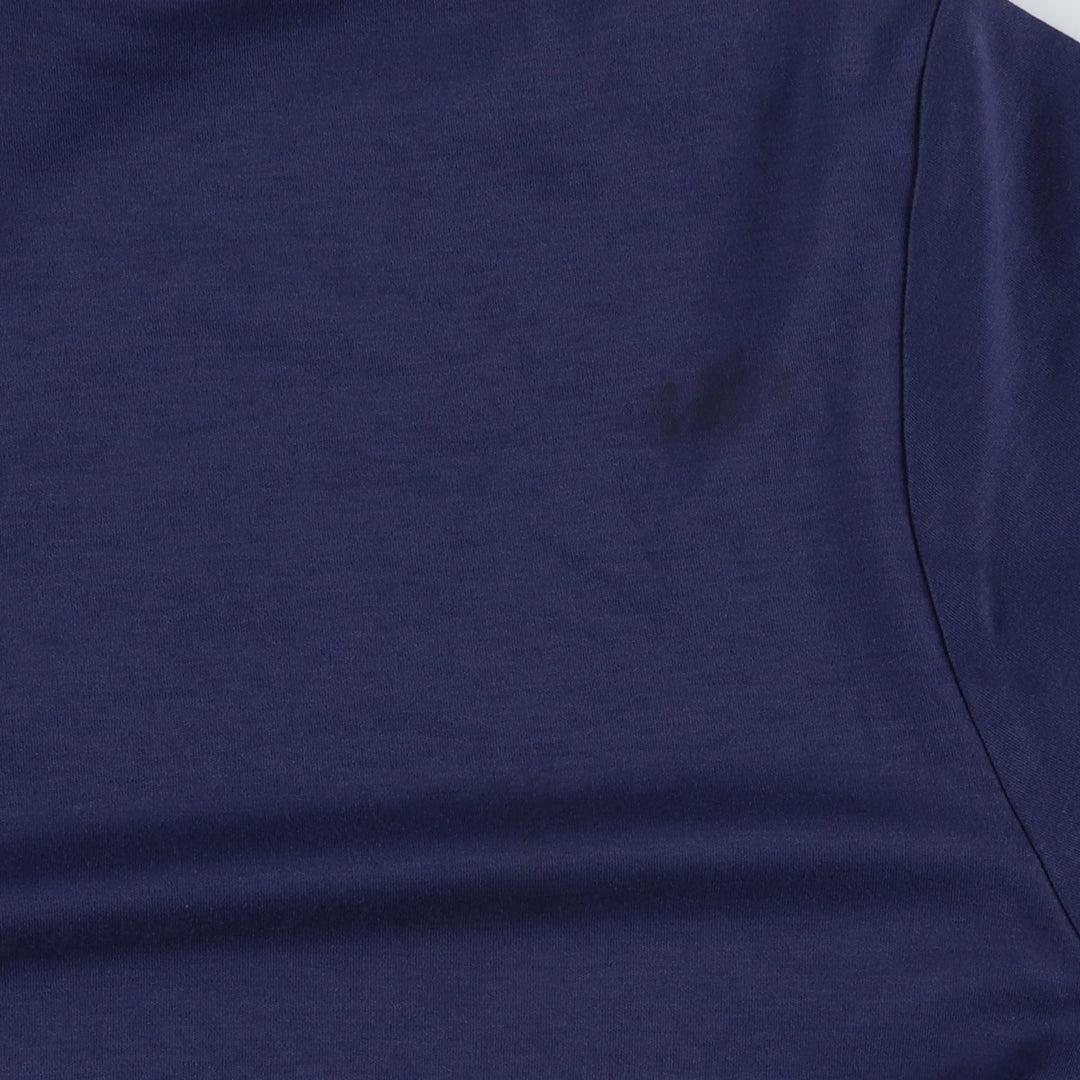 Ralph Lauren POLO RALPH LAUREN CLASSIC FIT short sleeve polo shirt men's XL equivalent cotton navy blue type Vintage Second Hand