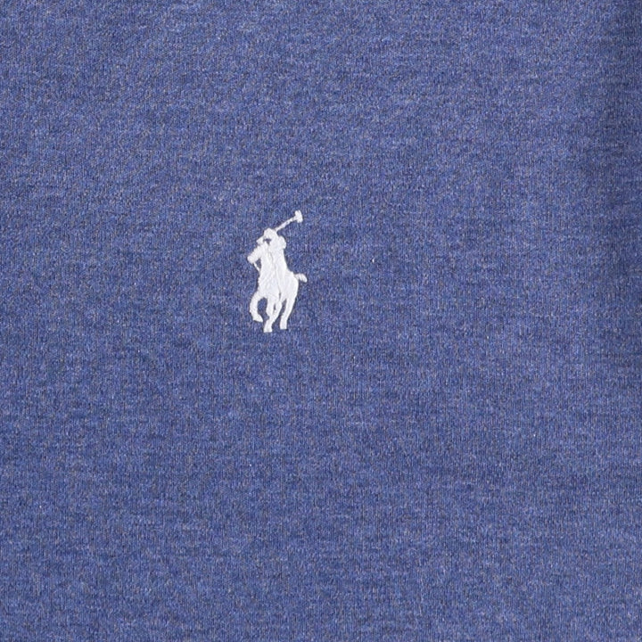 Ralph Lauren POLO RALPH LAUREN CUSTOM SLIM FIT short sleeve polo shirt men's XL equivalent cotton blue type Vintage Second Hand
