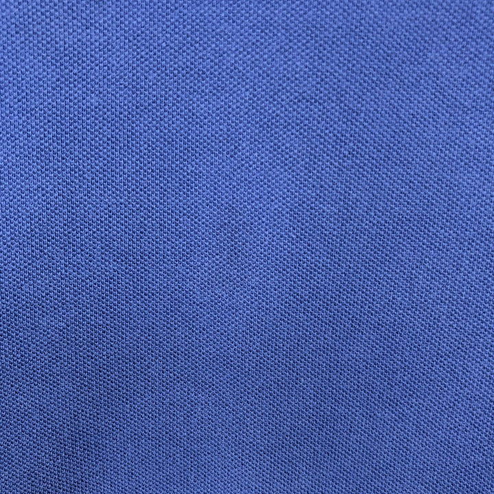 Ralph Lauren POLO RALPH LAUREN CUSTOM SLIM FIT short-sleeved polo shirt, men's size XXL cotton blue type Vintage Second Hand