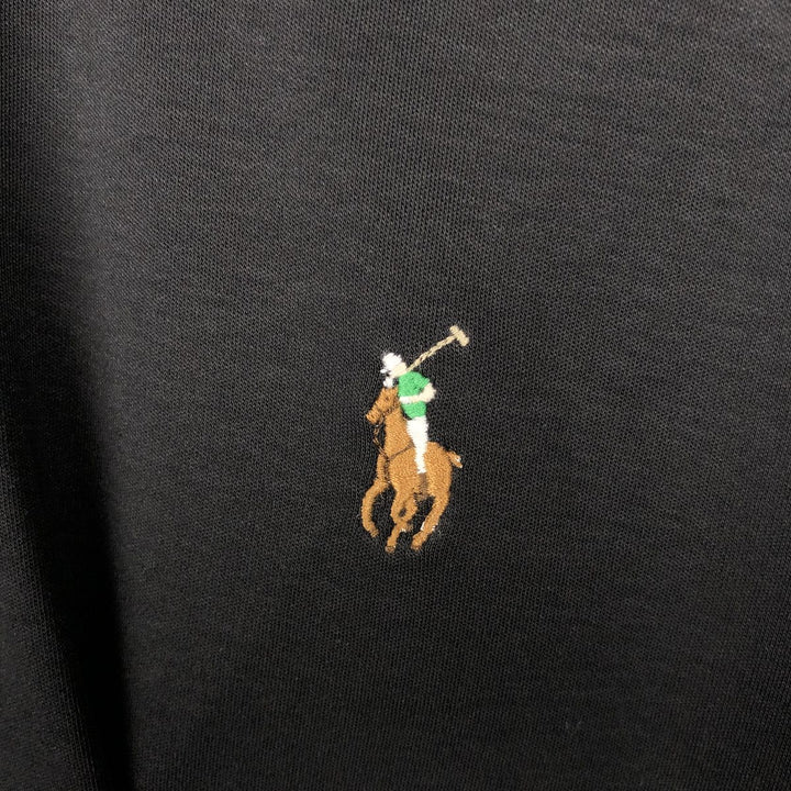 Ralph Lauren POLO RALPH LAUREN short sleeve polo shirt men's XL equivalent cotton black type Vintage Second Hand