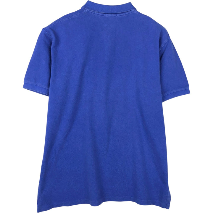Ralph Lauren POLO RALPH LAUREN short sleeve polo shirt men's XL equivalent cotton blue type Vintage Second Hand
