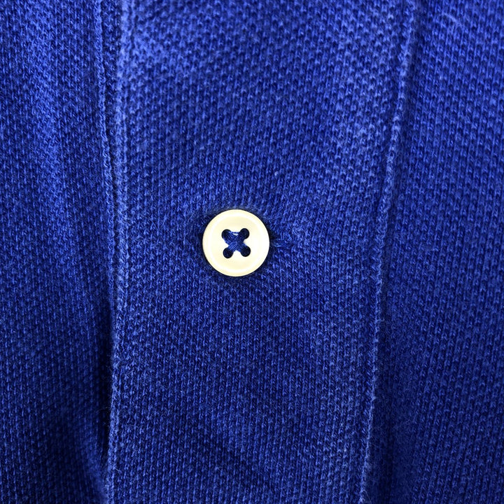 Ralph Lauren POLO RALPH LAUREN short sleeve polo shirt men's XL equivalent cotton blue type Vintage Second Hand