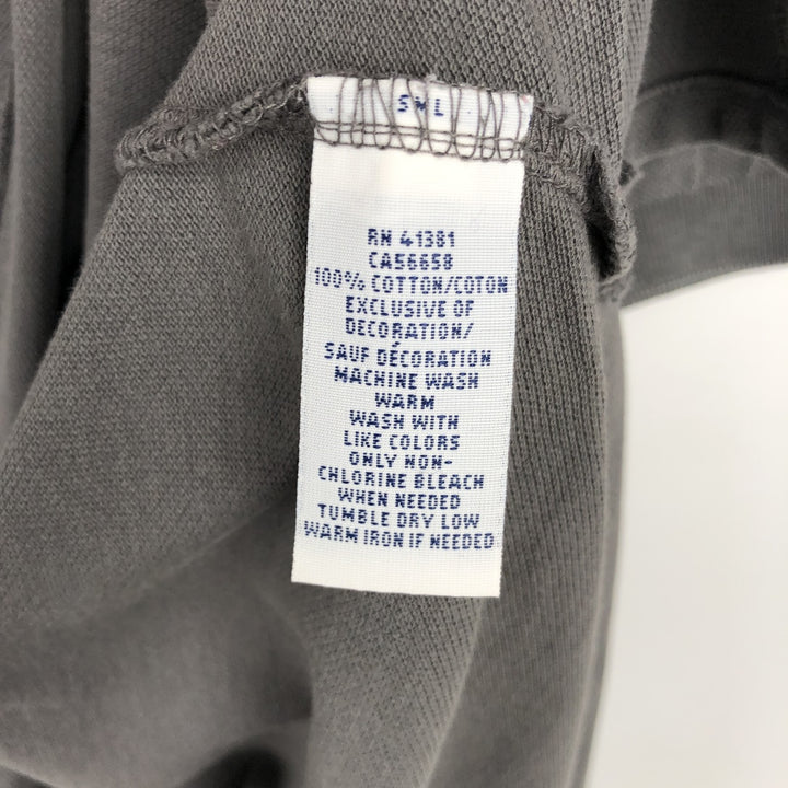 Ralph Lauren POLO RALPH LAUREN CLASSIC FIT short sleeve polo shirt men's XL equivalent cotton gray type Vintage Second Hand